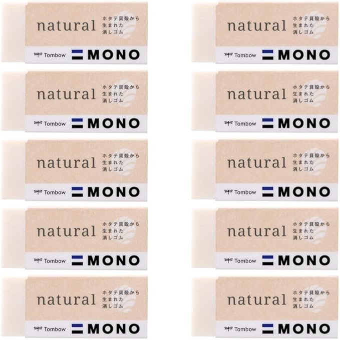 Tombow Pencil Eraser Mono Natural Biomass Mark 20pcs EE-NA-20P