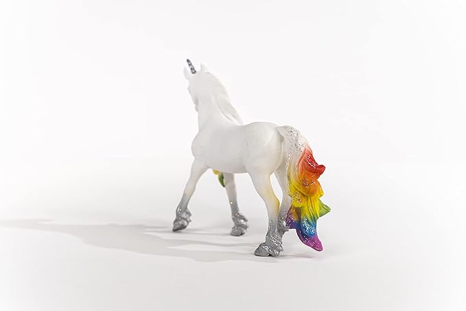 Schleich 70725 Rainbow Unicorn Stallion for Children from 5-12 Years Bayala Toy Figure