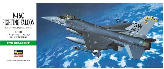 HASEGAWA 00232 1/72 F-16C Fighting Falcon