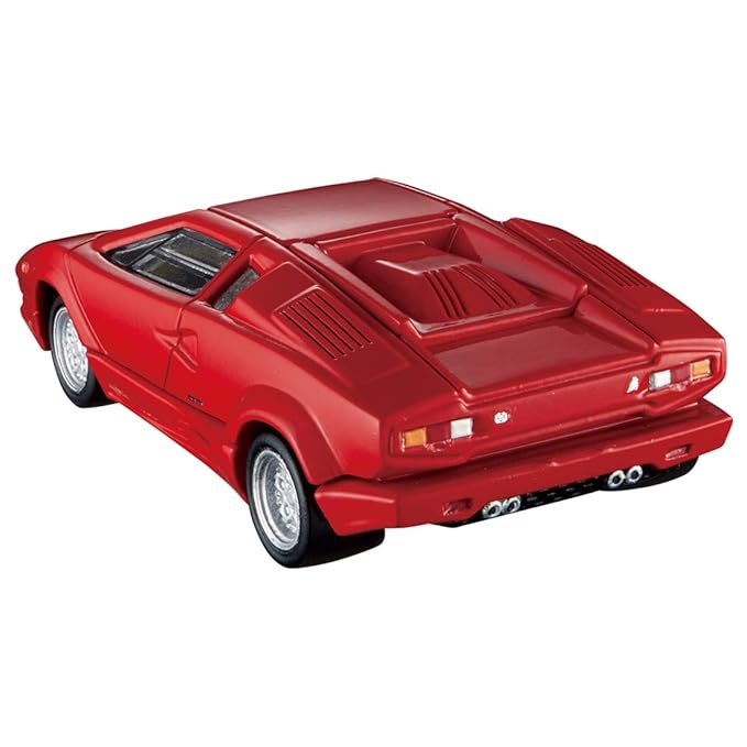 タカラトミー(TAKARA TOMY) Tomica TP12 Lamborghini Countach 25th Anniversary'21 Diecast Scale Model Collectible Car, Red