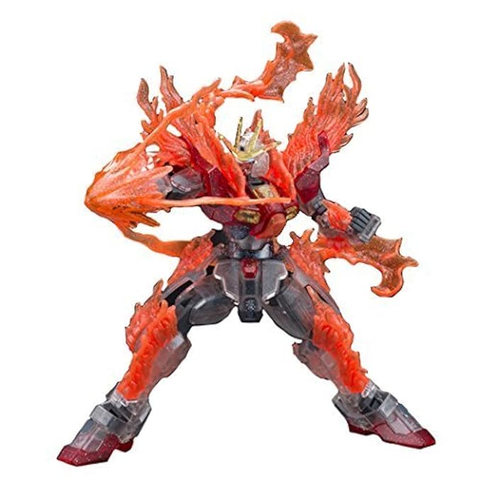 Bandai Gundam Expo Limited Hgbf 1/144 Tri Burning Gundam Pp Clear Ver.