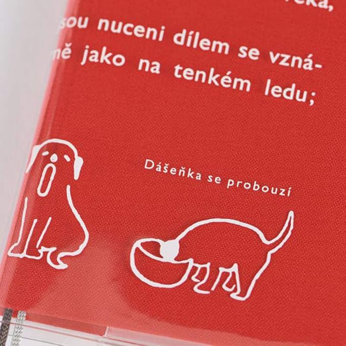 Hobonichi Techo Almost Daily Planner Clear Cover for Darshenka Weeks Size Notebook Accessory