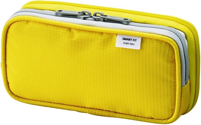Lihit Lab Double Pen Case, Black