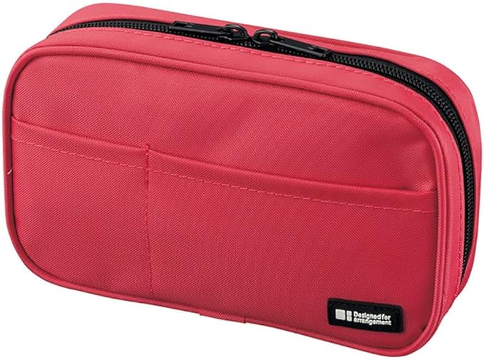 Lihit Lab A7551-11N Pen Case, Book Type, Indigo