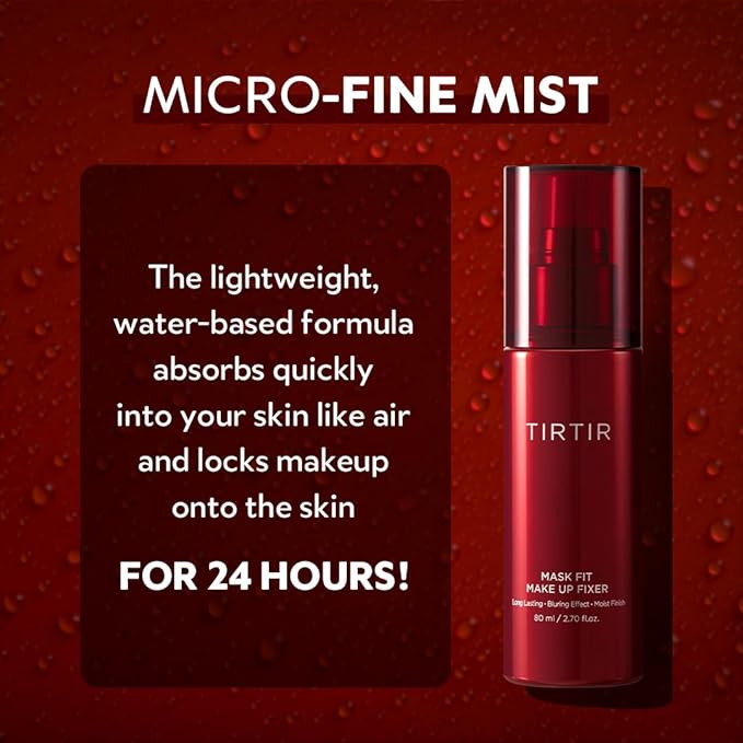 TIRTIR Milk Skin Toner Light | Mask Fit Make-up Fixer Mask Fit Makeup Fixer | 80 ML (Make-up Fixer, 80 ML)