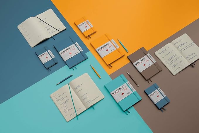 Leuchturm Notebooks Aquamarine Medium (A5) Square 363393