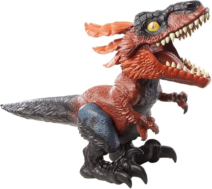 Mattel Jurassic World GWD70 New Ruler Super Action! Baby Pilolaptor Total Length: Approx. 21.3 inches (54 cm), Dinosaur Toys, 5 Years Old and Up