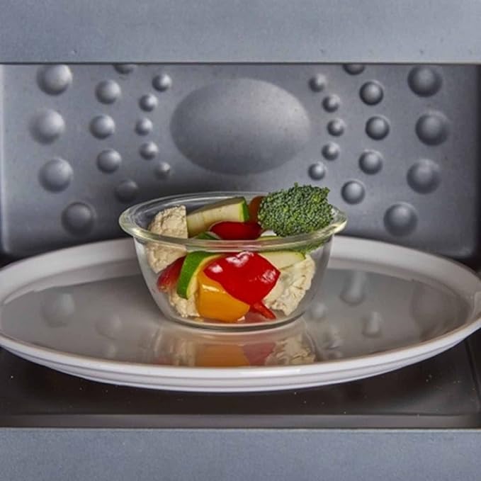 HARIO BUONO kitchen HSB-30-BK Salad Bowl, Made in Japan, Heat Resistant Glass, 10.1 fl oz (300 ml), Clear