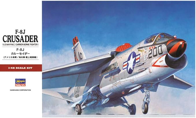 Hasegawa 1/48 F-8J Crusader #PT26