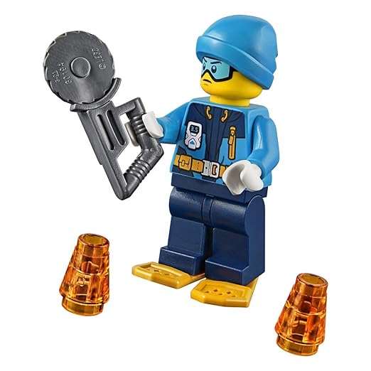 LEGO City Arctic Ice Glider Building Blocks for Kids 5 to 12 Years (50 Pcs) 60190
