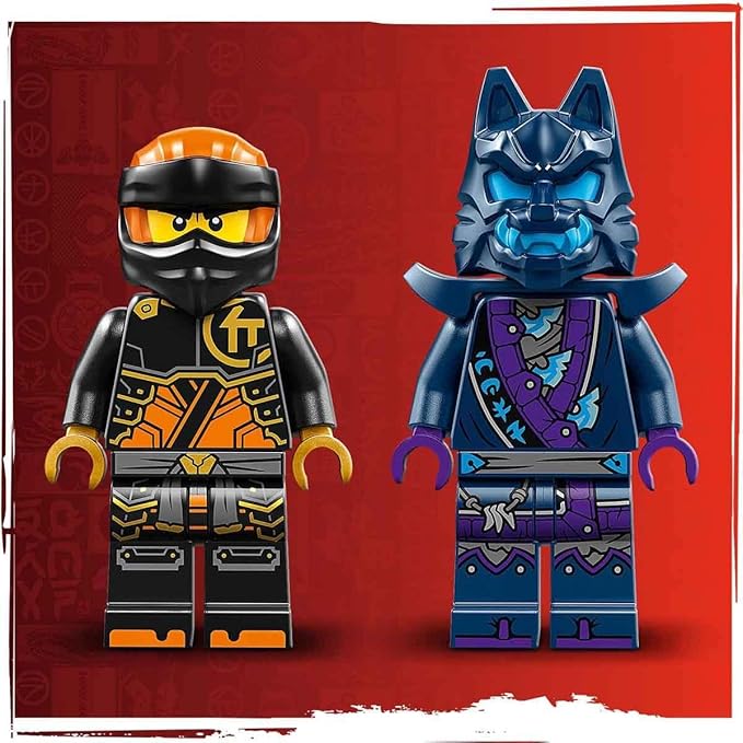 LEGO NINJAGO Cole’s Elemental Earth Mech Toy 71806 (235 Pieces)