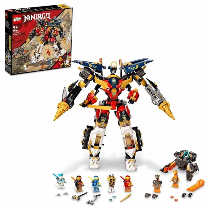 LEGO Ninjago Ninja Ultra Combo Mech 71765 Building Kit (1,104 Pcs