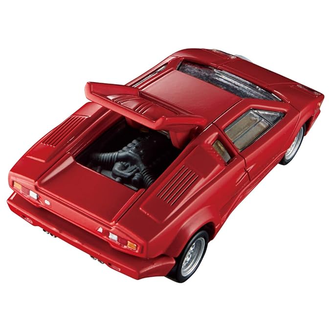 タカラトミー(TAKARA TOMY) Tomica TP12 Lamborghini Countach 25th Anniversary'21 Diecast Scale Model Collectible Car, Red