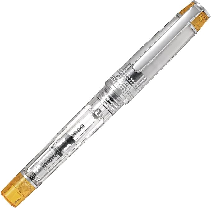 PILOT PFPR1TOF PRERA Fountain Pen, Color Fountain, Fine Point, Transparent Orange