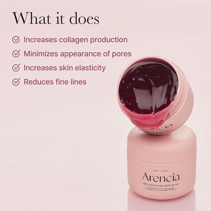 Arencia Red Mochicerum 30, Moisturizing Essence, Intensive Care for Firm Skin