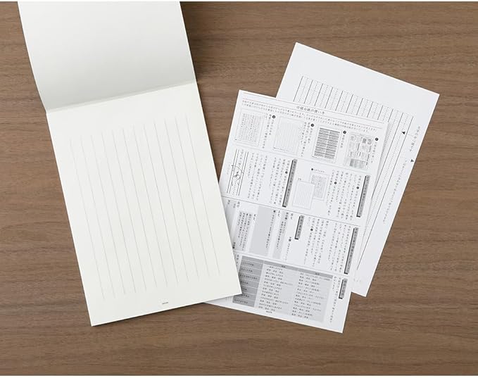 Midori Letter Paper, for Writing Beautiful Letters, Thin Lines 20435006