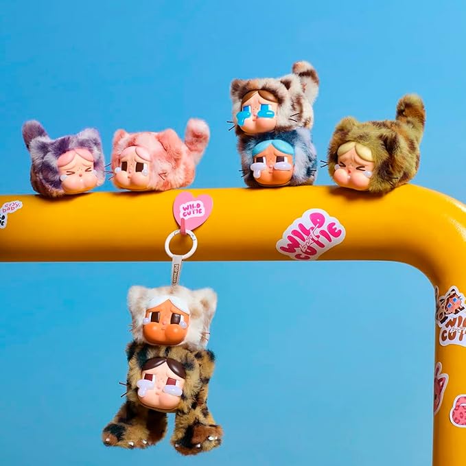 POPMARTCRYBABY Wild but Cutie Series Vinyl Plush Pendant Blind Box