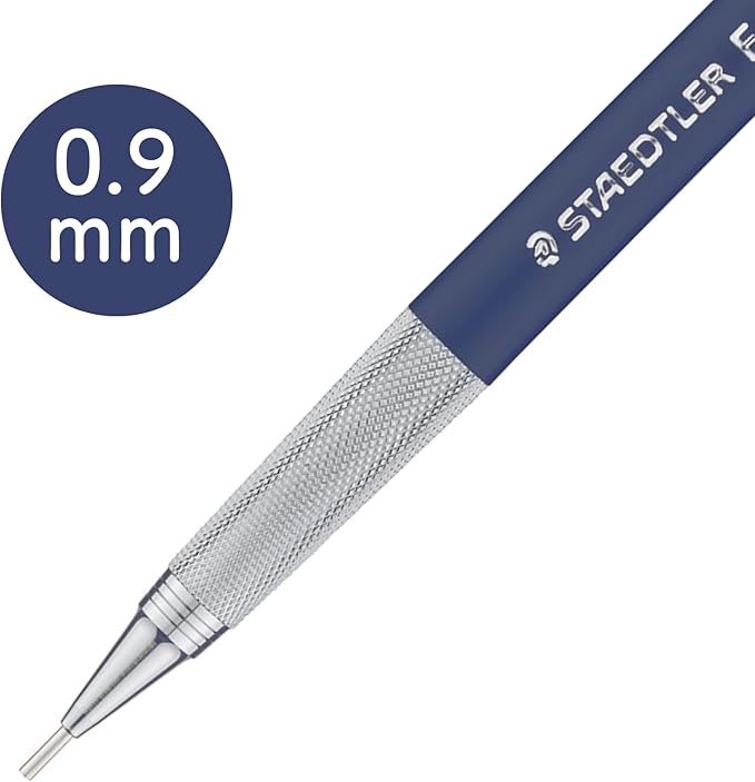 Staedtler Mechanical Pencil, 0.9mm, Drafting Pencil, Blue, 770 19N