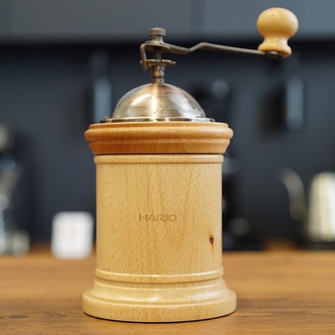 Hario | Japan Hand Ground Coffee Mill Column | Grinder | Natural Wood