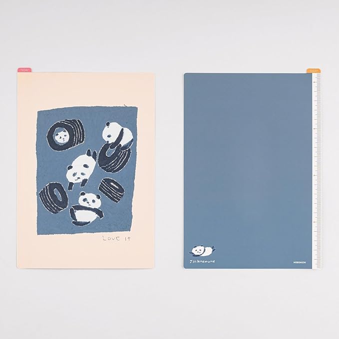 Hobonichi Kitamuragi/Almost no Hini, Love it (Panda), For Cousin Size, Notebook Accessory