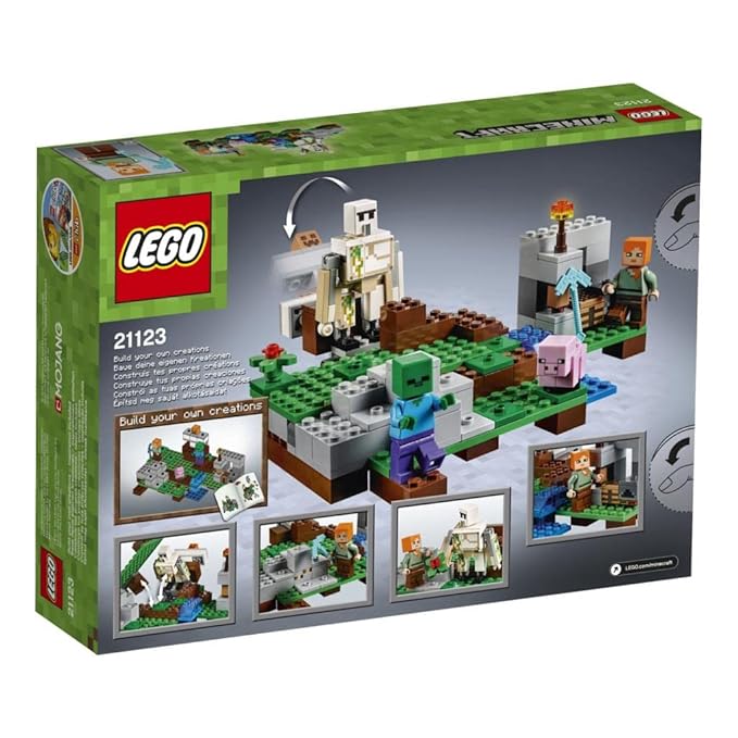 LEGO Minecraft The Iron Golem 21123 Multicolor (208 pieces)