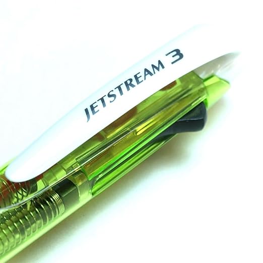 Uni Pencil Co., Ltd. Multicolor Ballpoint Pen Jet Stream Green 0.7mm 3-Color Pack Goods Brand