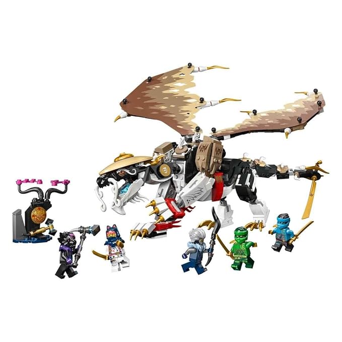 LEGO NINJAGO Egalt The Master Dragon Hero Toy 71809 (532 Pieces)