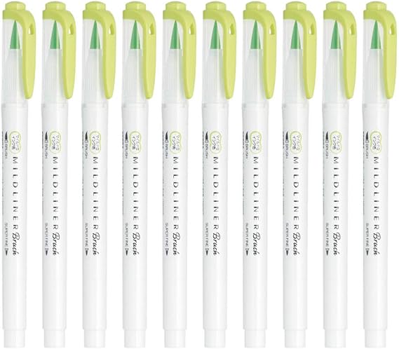 Zebra WFT8-5C-RC-N Highlighter, Mild Color, RC5 Colors