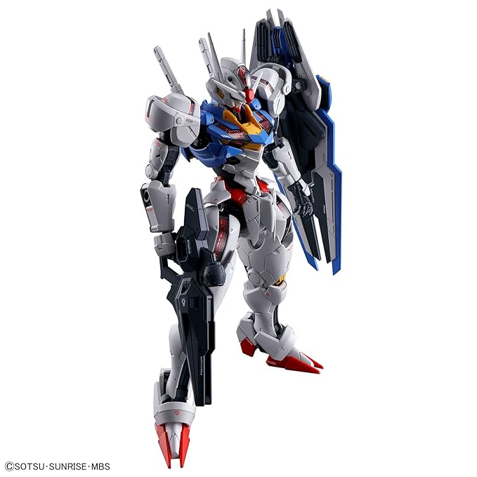 Bandai Spirits Full MECHANICS Mobile Suit Gundam Mercury Witch Gundam Aerial 1/100 Scale Color-coded Plastic Model