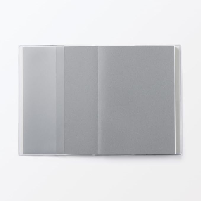 Muji 84854354 Monthly Schedule Book, Daily Begins on December 2025, starting with Monday, A5, White