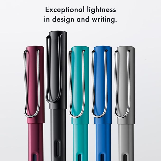 LAMY AL-star Black Fountain Pen - Ergonomic grip and black steel nib Size F
