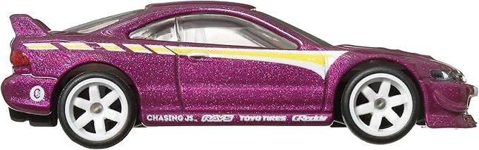 Hot Wheels HRT77 Boulevard Custom '01 Acura Integra GSR Vehicle Toy Mini Car 3 Years Old Purple