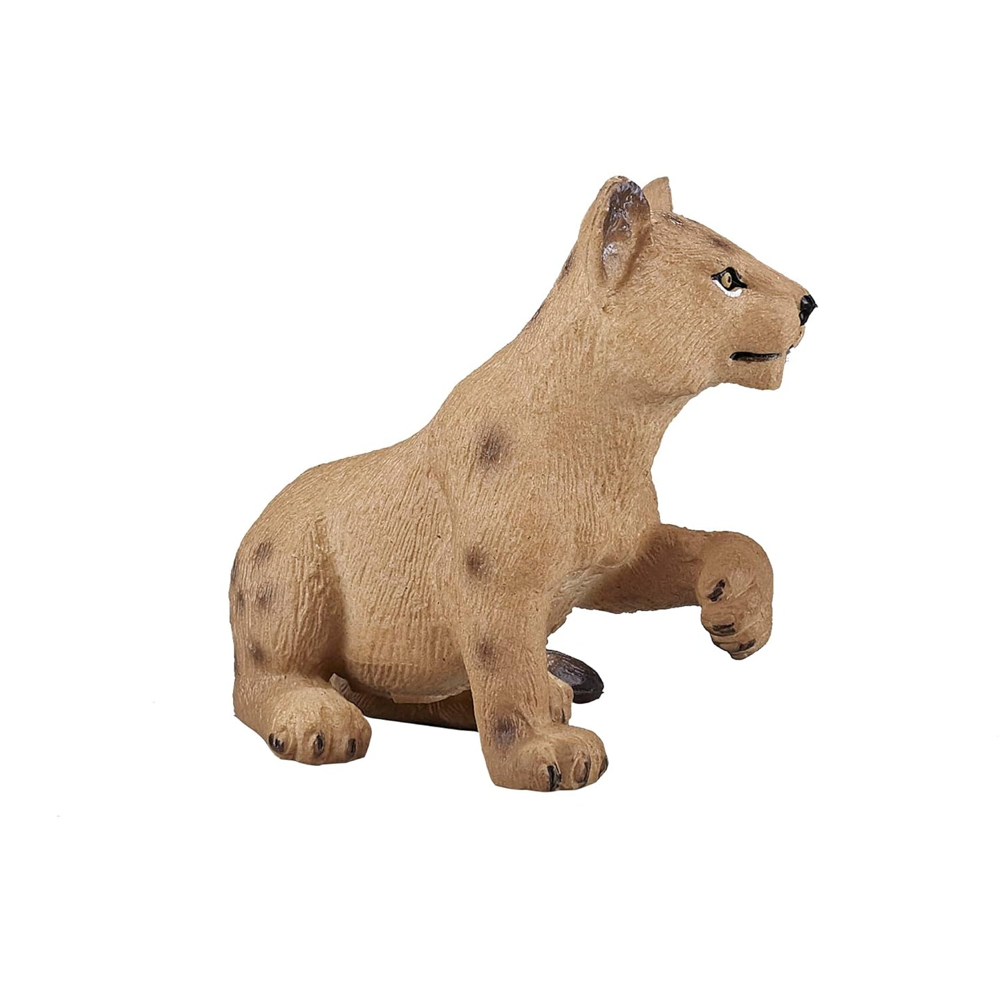 Mojo Fun 387012 Lion Cub Playing Realistic International Wildlife Toy Replica