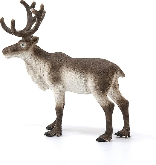 Schleich Wild Life, Animal Figurine, Animal Toys for Boys and Girls 3-8 Years Old, Reindeer