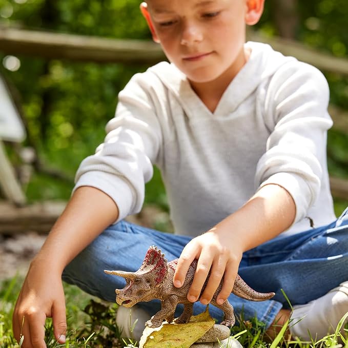 Schleich Triceratops Toy Figurine