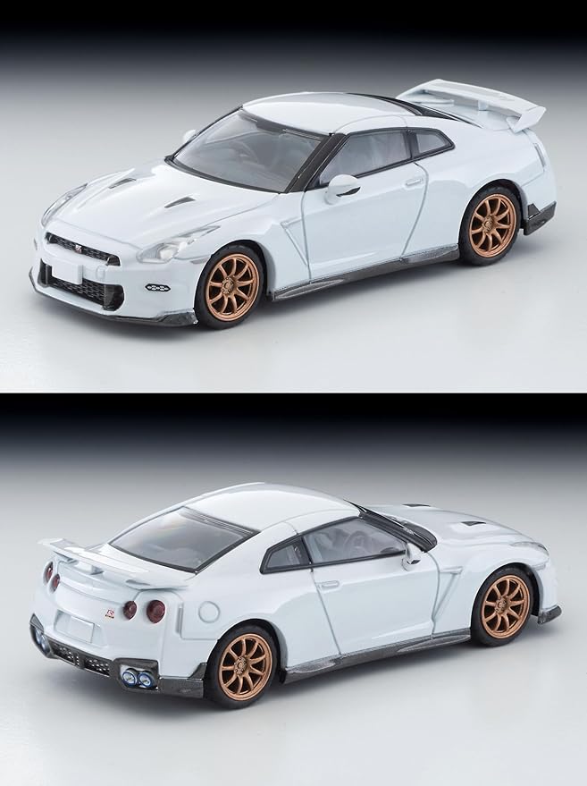 Tomytec 333692 Tomica Limited Vintage Neo 1/64 LV-N316c NISSAN GT-R Premium Edition T-spec 2024 Model White Finished Product