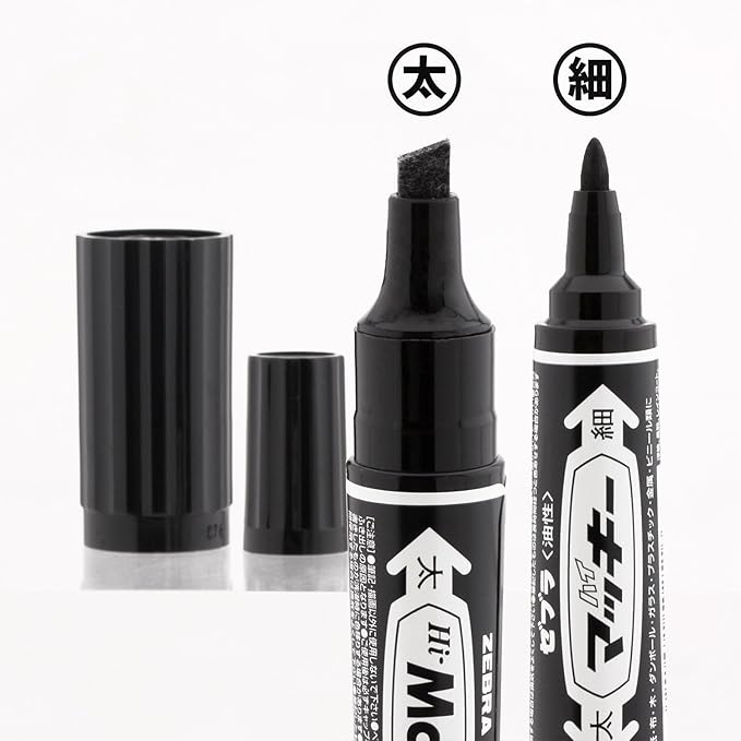 Zebra Hi-Mckee Oil-Based Markers (10 pcs)