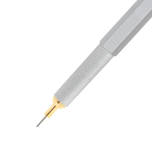 Rotring 800 Retractable Mechanical Pencil, 0.5 mm, Silver Barrel