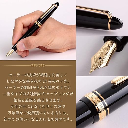 Sailor Fountain Pen Profit Standard 14k Zoom Nib