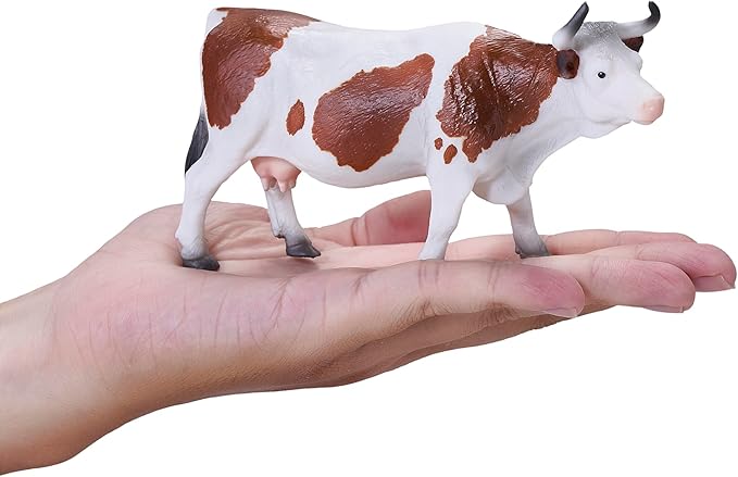 Mojo Fun 3872200 Simmental Realistic Farm Cow