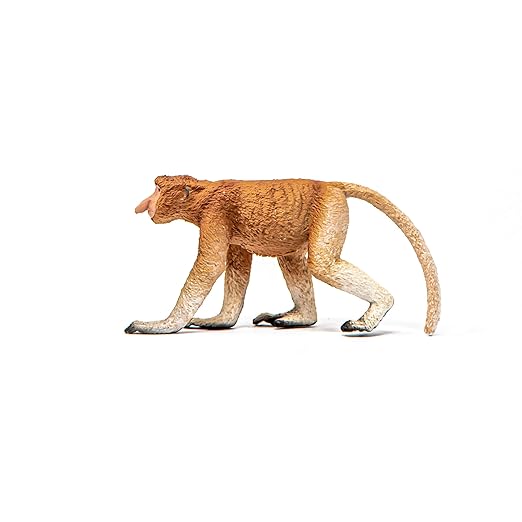 Schleich Wild Life, Animal Figurine, Animal Toys for Boys and Girls 3-8 Years Old, Proboscis Monkey