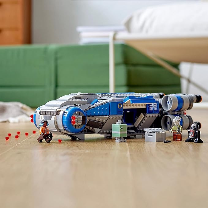 LEGO 75293 Star Wars Resistance I-TS Transport Shuttle Toy with Rebels Figures, Disney World Building Set