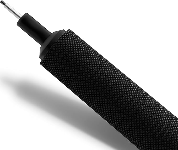 Rotring 0.5mm Mechanical Lead Pen Pencil Matte Green ABS Plastic Body Hexagonal Body Non-Slip Textured Metal Grip Click Mechanism 500 Series Lead Indicator Ideal for Technical Drawing