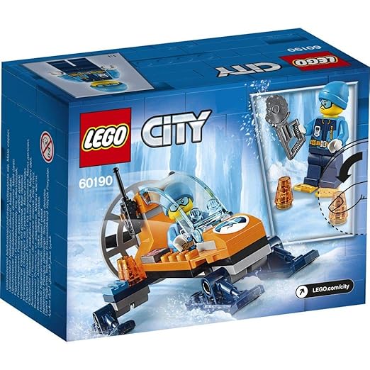 LEGO City Arctic Ice Glider Building Blocks for Kids 5 to 12 Years (50 Pcs) 60190