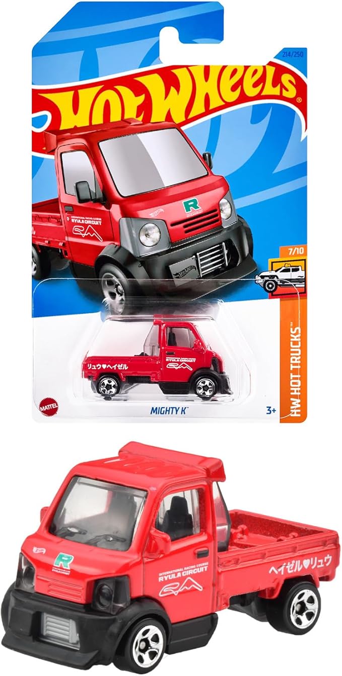 Hot Wheels HNK49 Basic Car, Mighty K, 3 Years Old and Up
