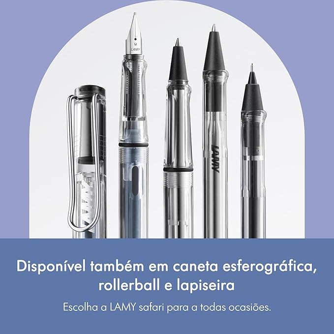 Lamy Fountain Pen Safari Skeleton Nib Size: M (Medium) L12-M