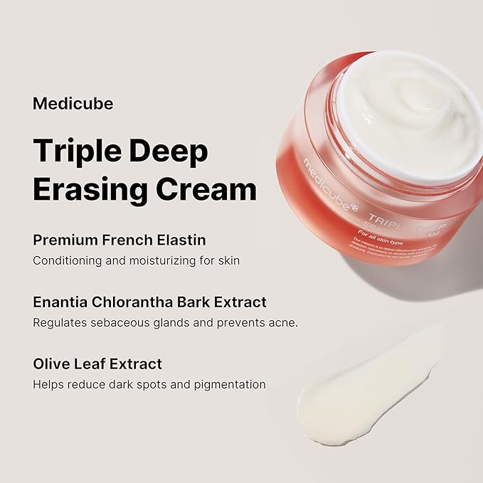 Medicube Mochihada Collagen Cream, Purunto Collagen for Super Dry Skin