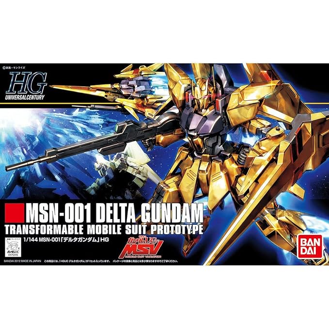 HGUC MSN-001 1/144 Delta Gundam (Mobile Suit Gundam UC)