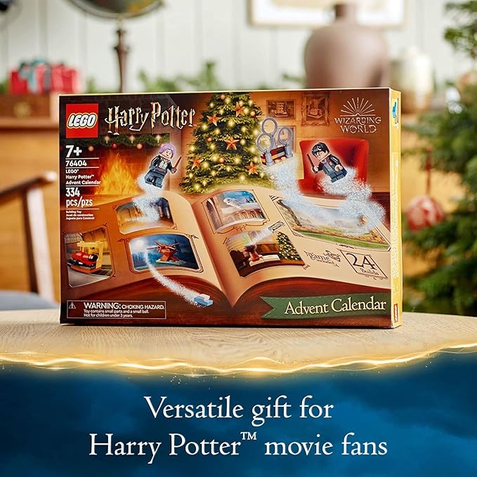LEGO Harry Potter 2022 Advent Calendar 76404 Building Toy Set and Minifigures; Countdown to Christmas for Kids, Boys and Girls Ages 7+ (334 Pieces)