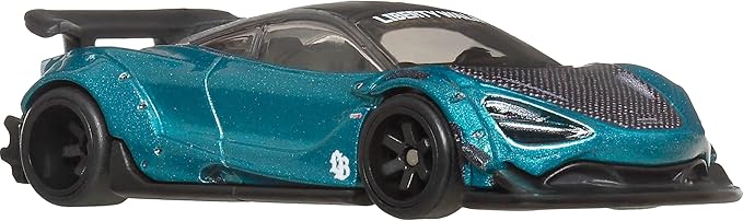 Hot Wheels JBK47 Car Culture Silhouette Liberty Works McLaren 720S Vehicle Toy Mini Car 3 Years Old Green